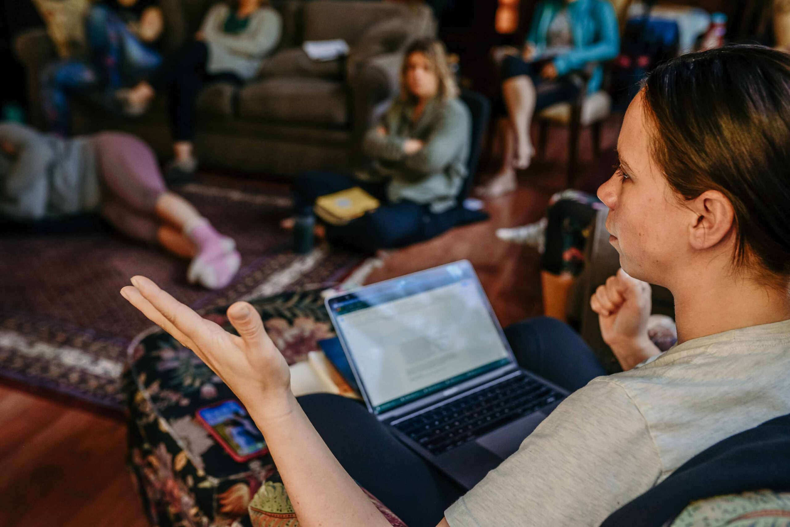 Picture of Darci Nyal with Amitié Yoga