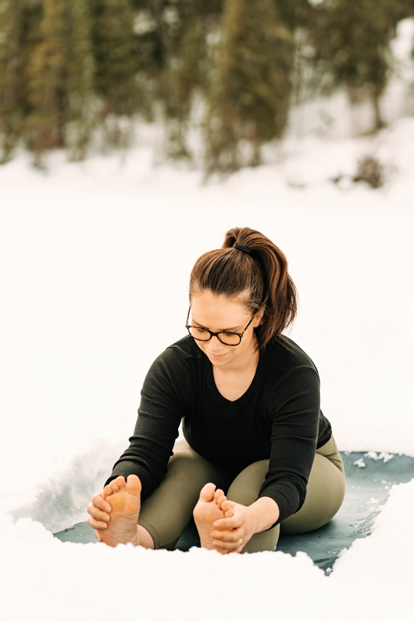 Seated Forward Fold in Yoga