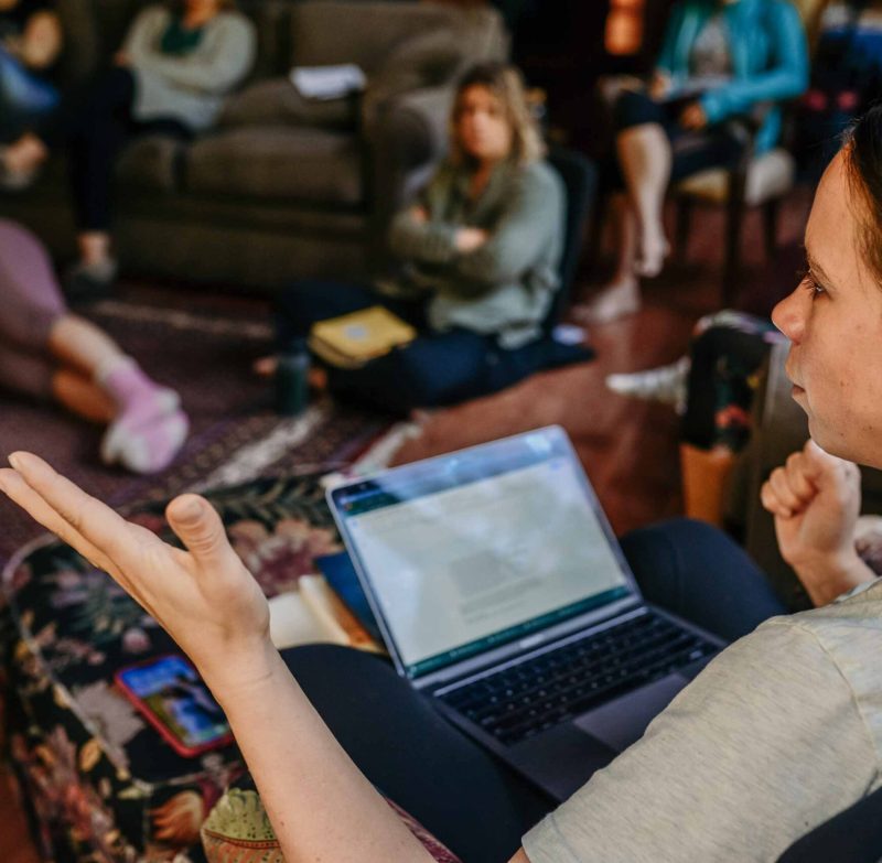 Picture of Darci Nyal with Amitié Yoga